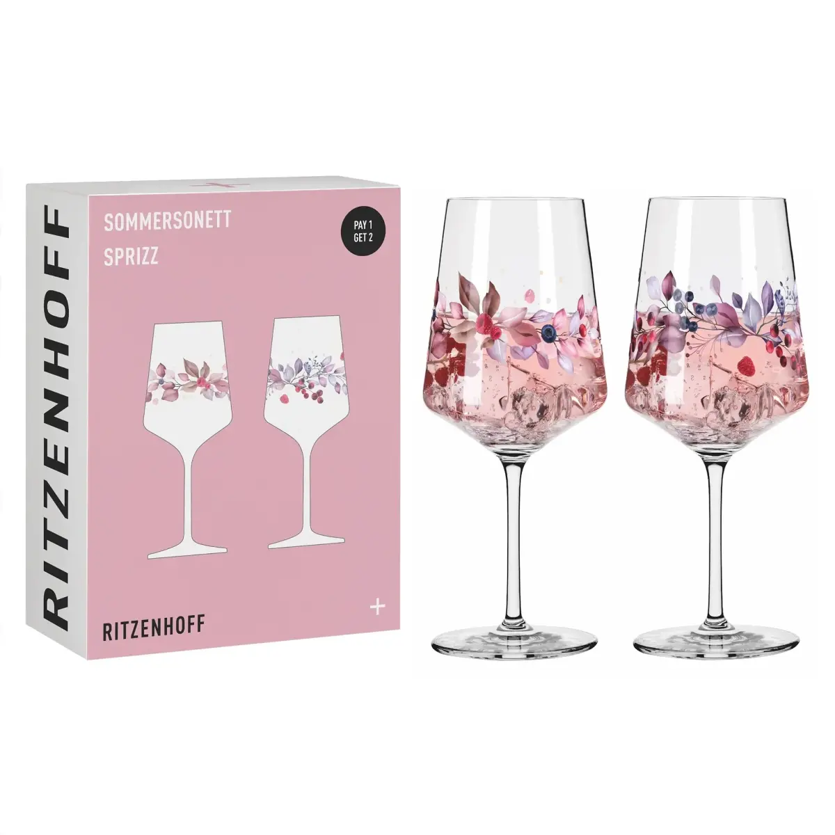 Sommersonett Nordica vinglas, 2 stk., produktbillede 2 af 13 hos HomeNordic