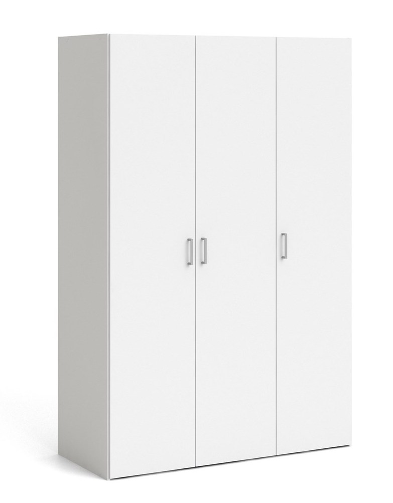 Saga 175 garderobeskab 115 cm bredt, 3 dør og 5 hylder, Garderobeskabe hos HomeNordic
