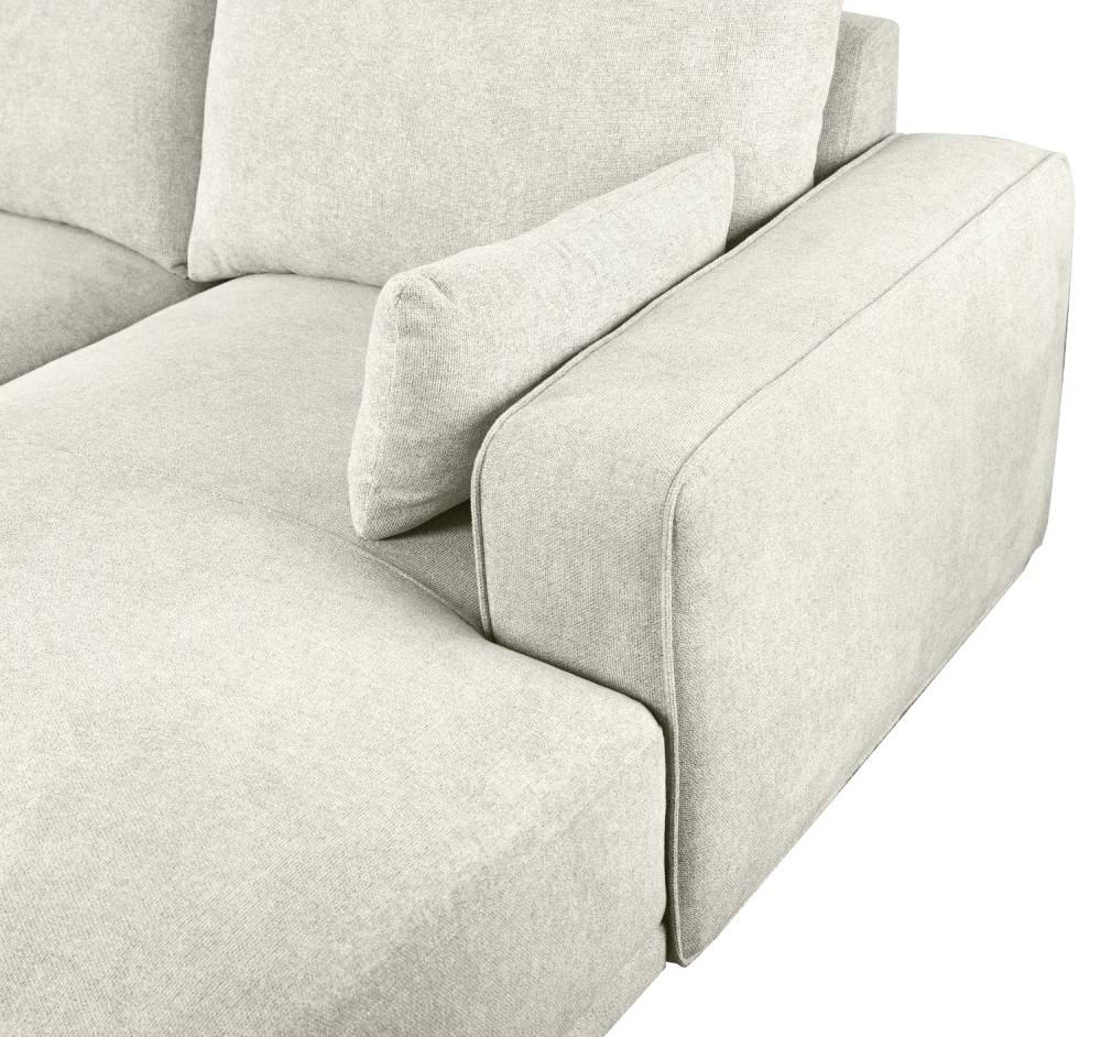 Santa Monica sofa med chaiselong til venstre i cremefarvet møbelstof, produktbillede 9 af 12, Sofaer hos HomeNordic