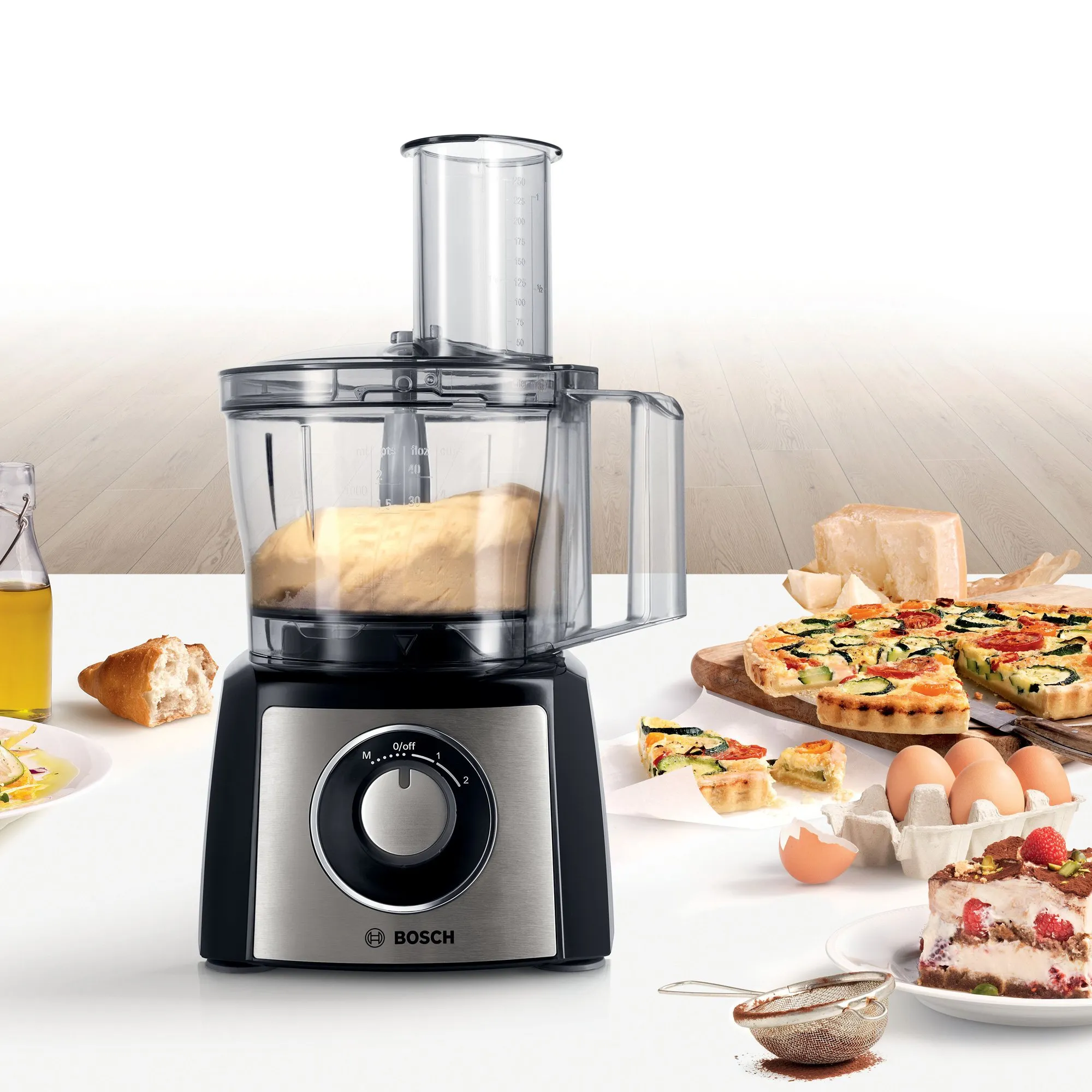 Foodprocessor, 800 W, vendbar skæreskive, produktbillede 4 af 4, Foodprocessorer hos HomeNordic