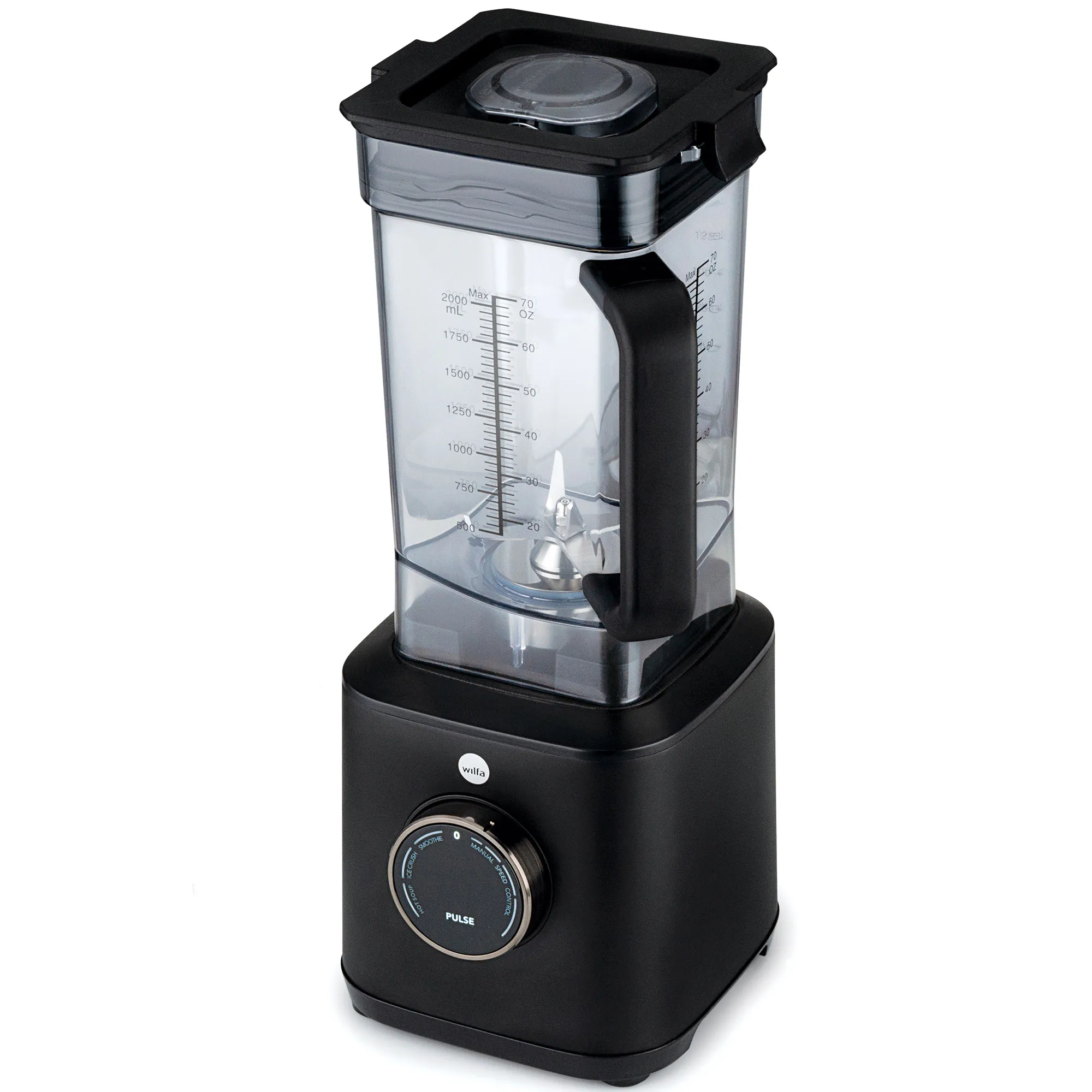 Wilfa Powerfuel XL blender 2 liter, sort, produktbillede 2 af 8, Blendere hos HomeNordic