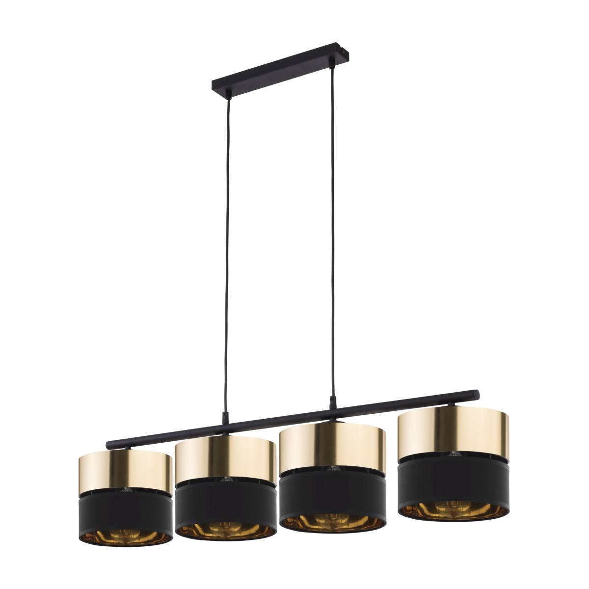 TK Hilton loftlampe, m. 4 skærme, Loftlamper hos HomeNordic
