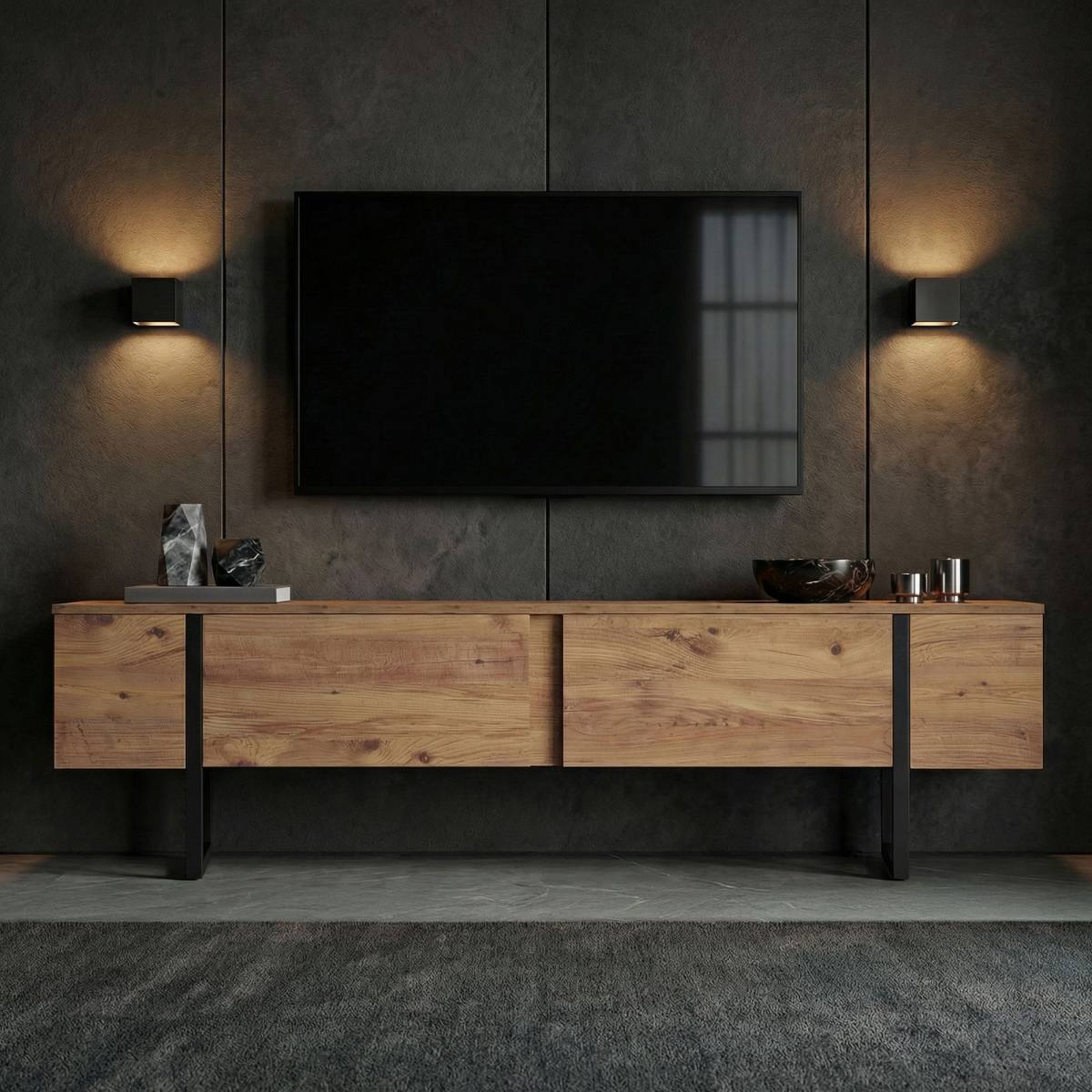 FUNZI LIVING Onera TV-bord, m. 2 låger, produktbillede 8 af 8, TV-borde hos HomeNordic