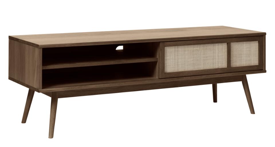 Barrali TV-bord, m. 1 skydelåge og 1 hylde, produktbillede 2 af 2, TV-borde hos HomeNordic