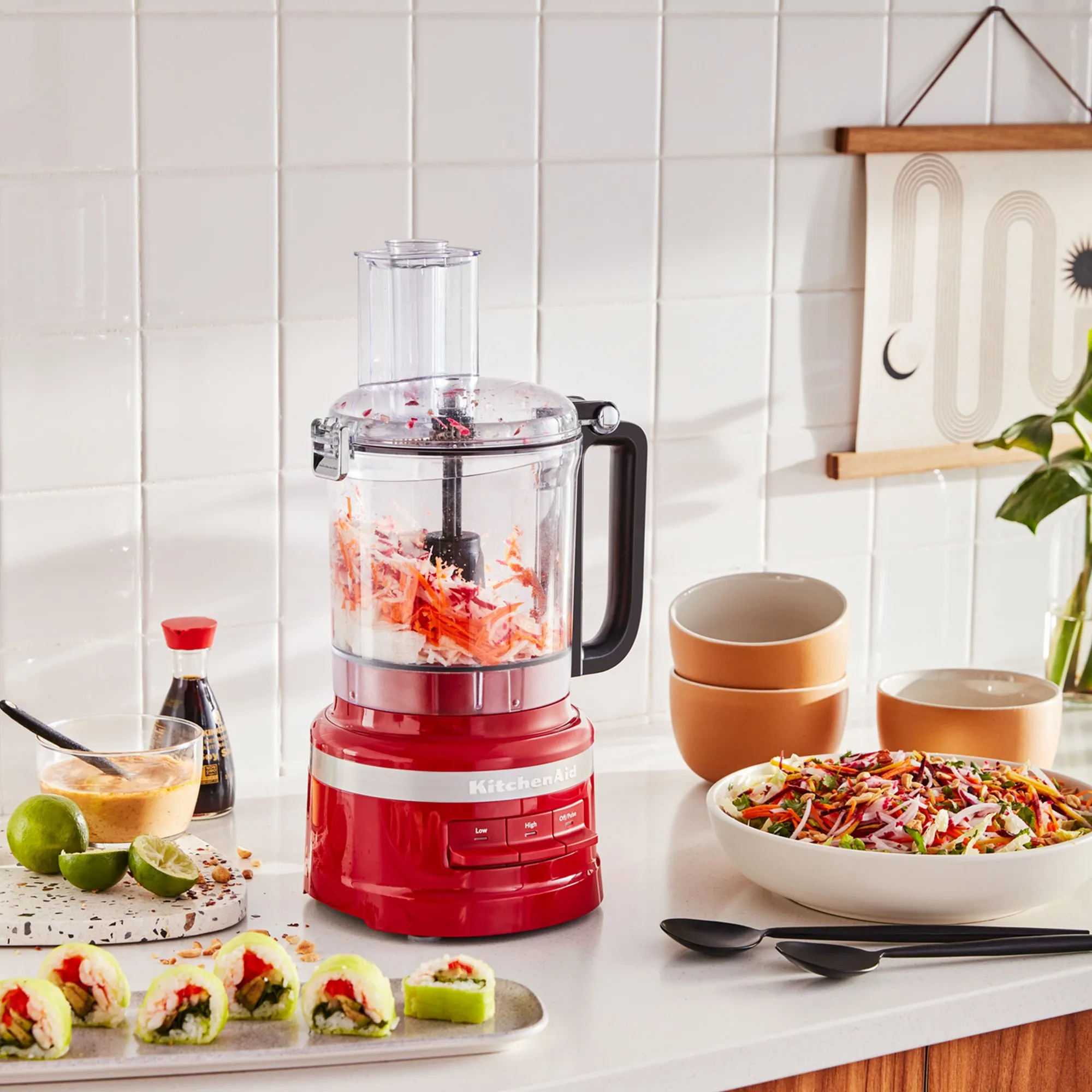 5KFP0921 Foodprocessor, 2,1 liter, empire red, produktbillede 15 af 15, Foodprocessorer hos HomeNordic
