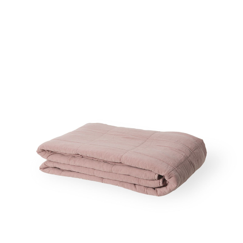 Sengetæppe i misty rose 200X230 cm, Tæpper hos HomeNordic