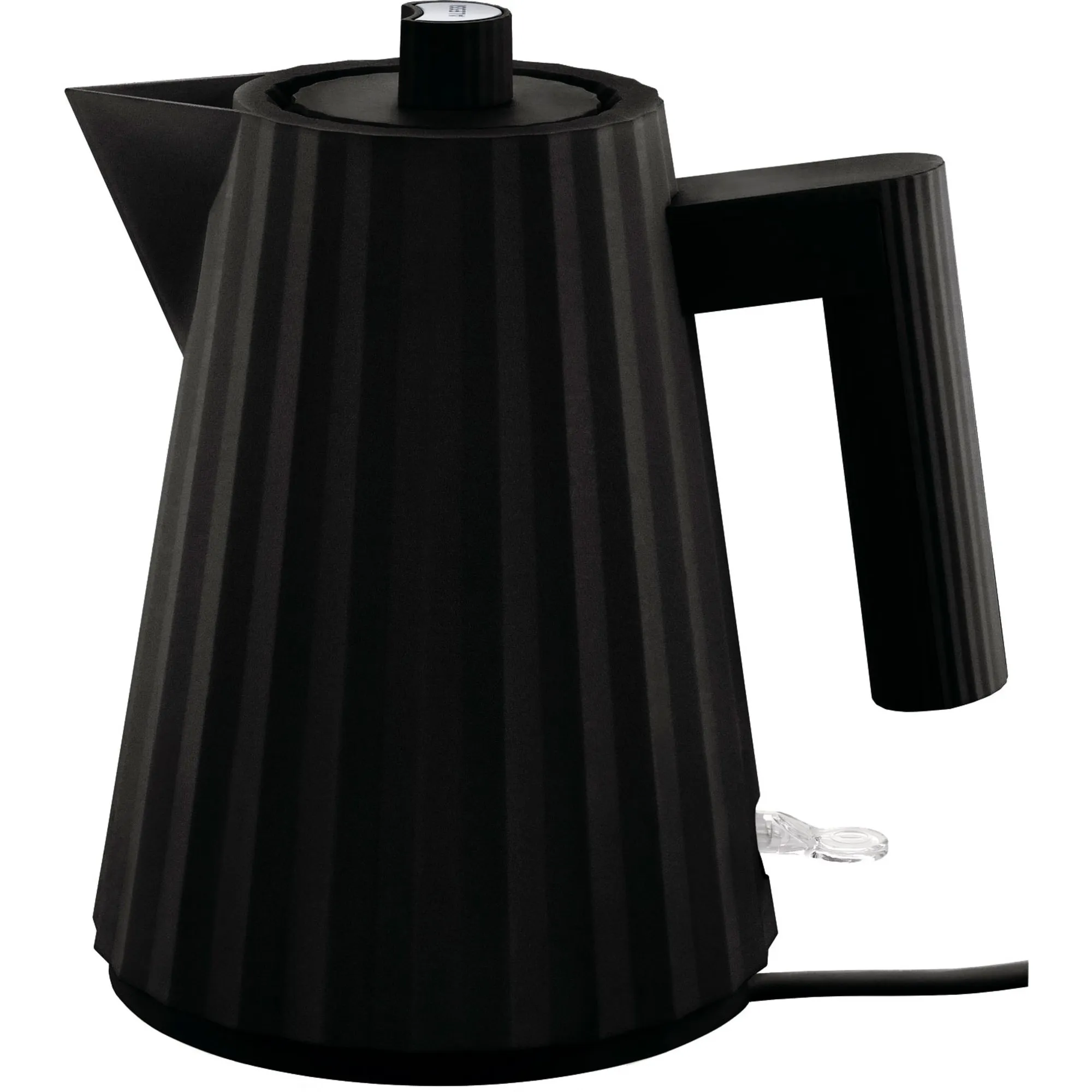 MDL06 Plissé elkedel 1 liter, sort, Elkedler hos HomeNordic