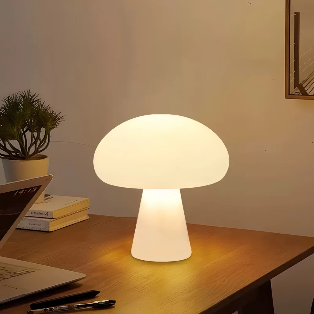 Opladelig LED svampe bordlampe, Bordlamper hos HomeNordic