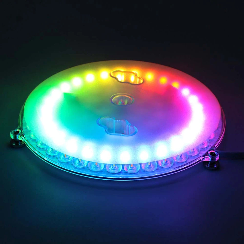 17cm / 18W RGBIC+CCT LED indsats med linser, GR8q & GR10q LED hos HomeNordic