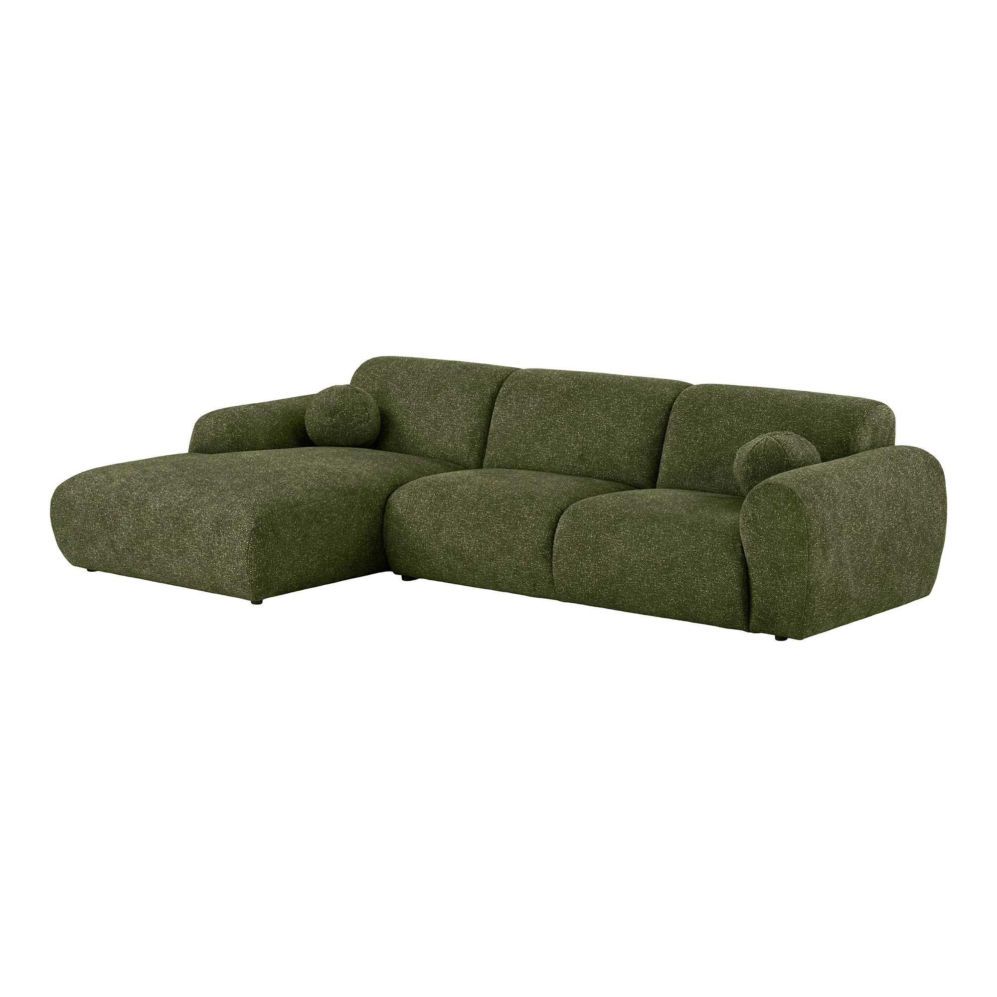 HOUSE NORDIC CLYDE LOUNGESOFA VENSTREVENDT MED 2 PUDER, produktbillede 3 af 5, Sofaer hos HomeNordic