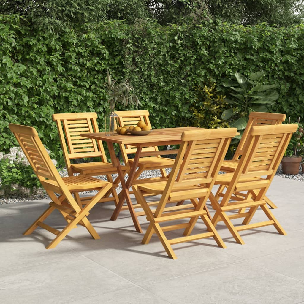 Havestole 56x63x90 Cm Foldbare Massivt Teaktræ, produktbillede 10 af 12, Havestole i teaktræ hos HomeNordic
