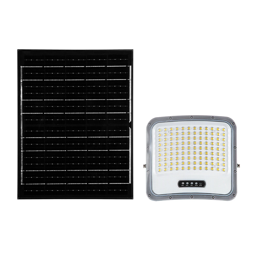 20W LED projektør med solcellepanel, Projektører hos HomeNordic