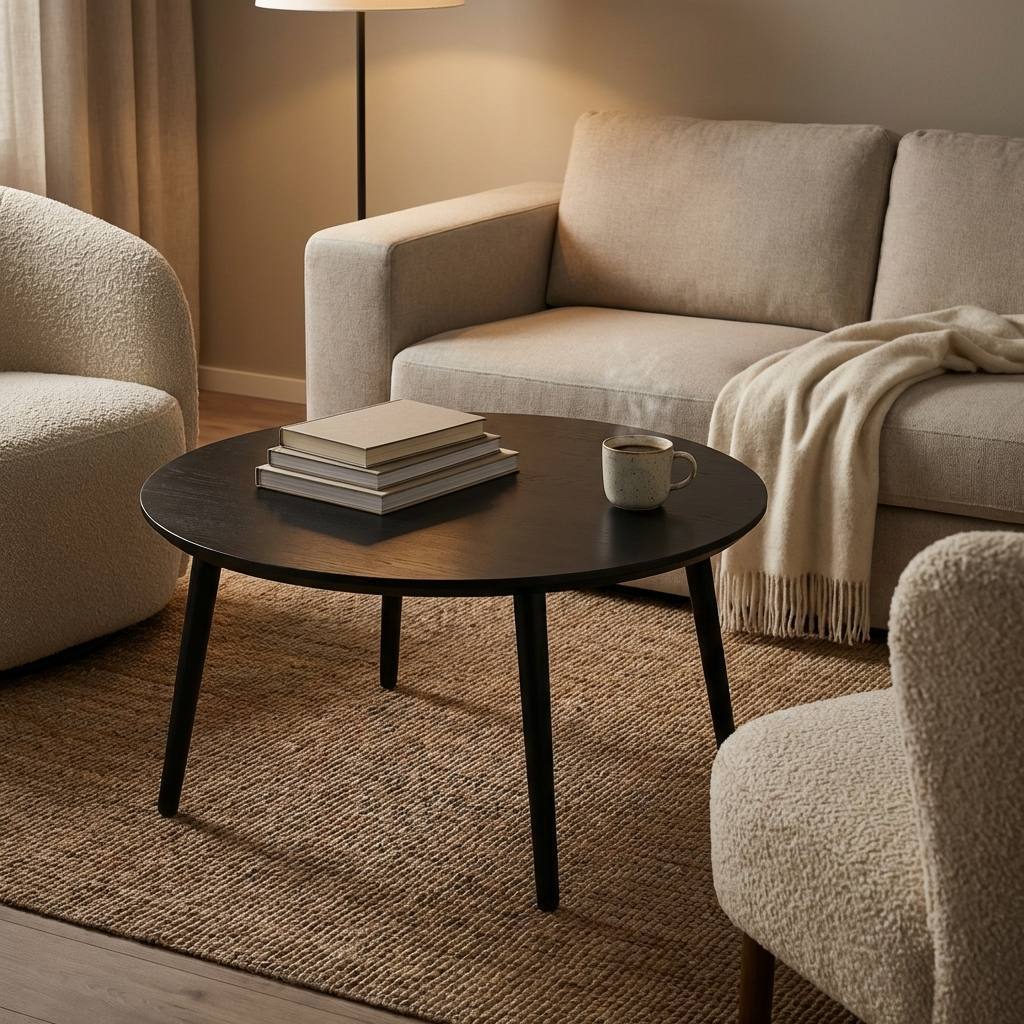 CT 10 - Sofabord i massiv eg med dråbeform og størrelse 89 x 66 cm, produktbillede 12 af 24, Nordisk design hos HomeNordic