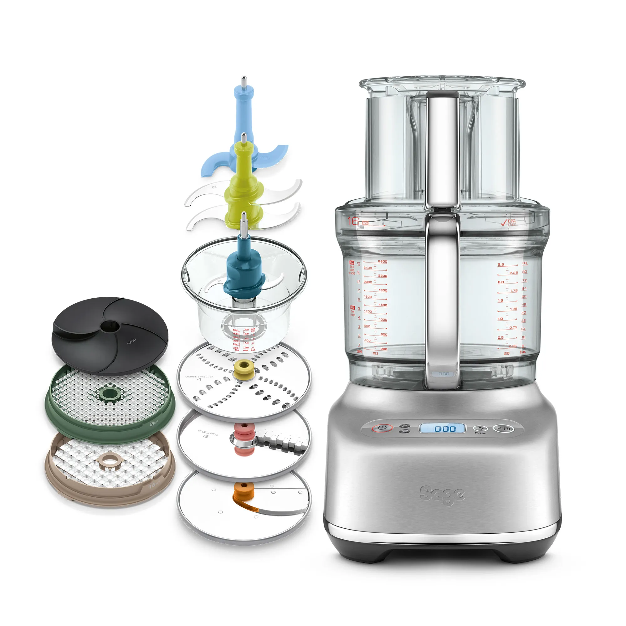 SFP838BSS Paradice 16 Foodprocessor, rustfrit stål, produktbillede 2 af 4, Foodprocessorer hos HomeNordic