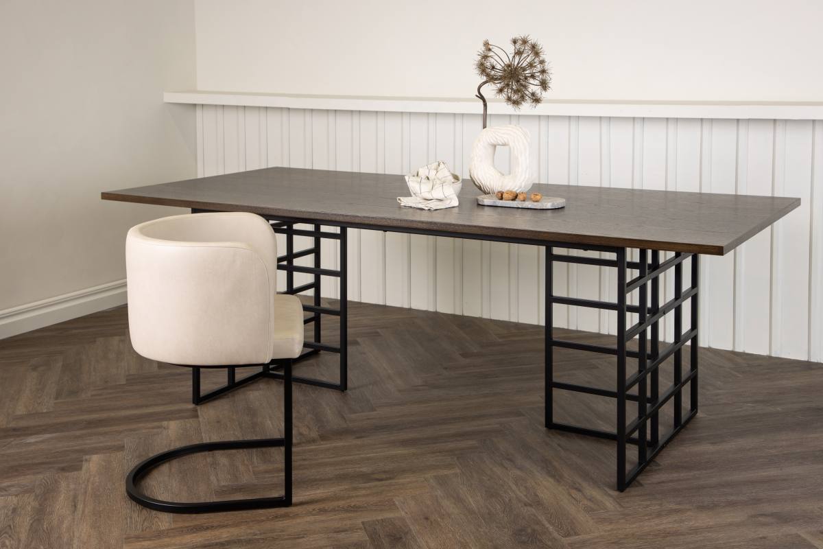 VENTURE DESIGN Ystad spisebord, rektangulær, produktbillede 7 af 8, Spiseborde hos HomeNordic