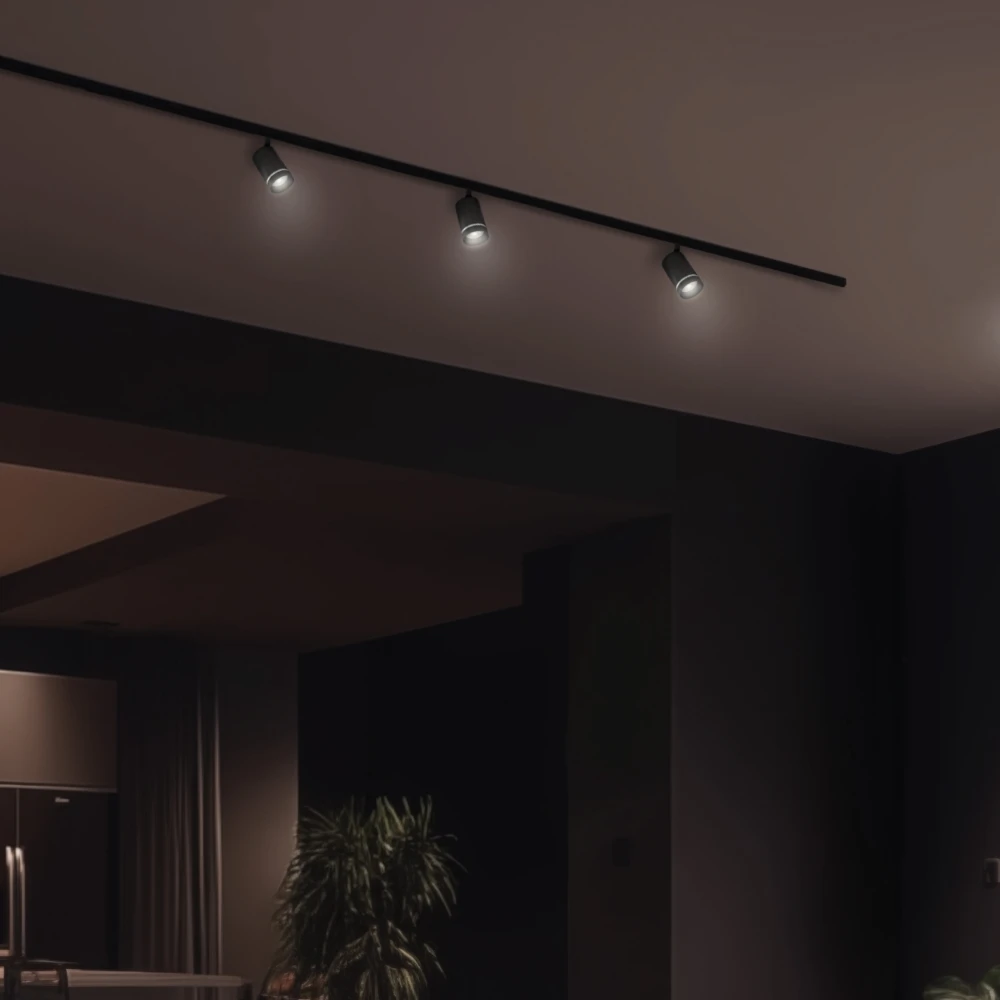 MADARA MINI II 3-faset skinnespot, Spectrum LED hos HomeNordic