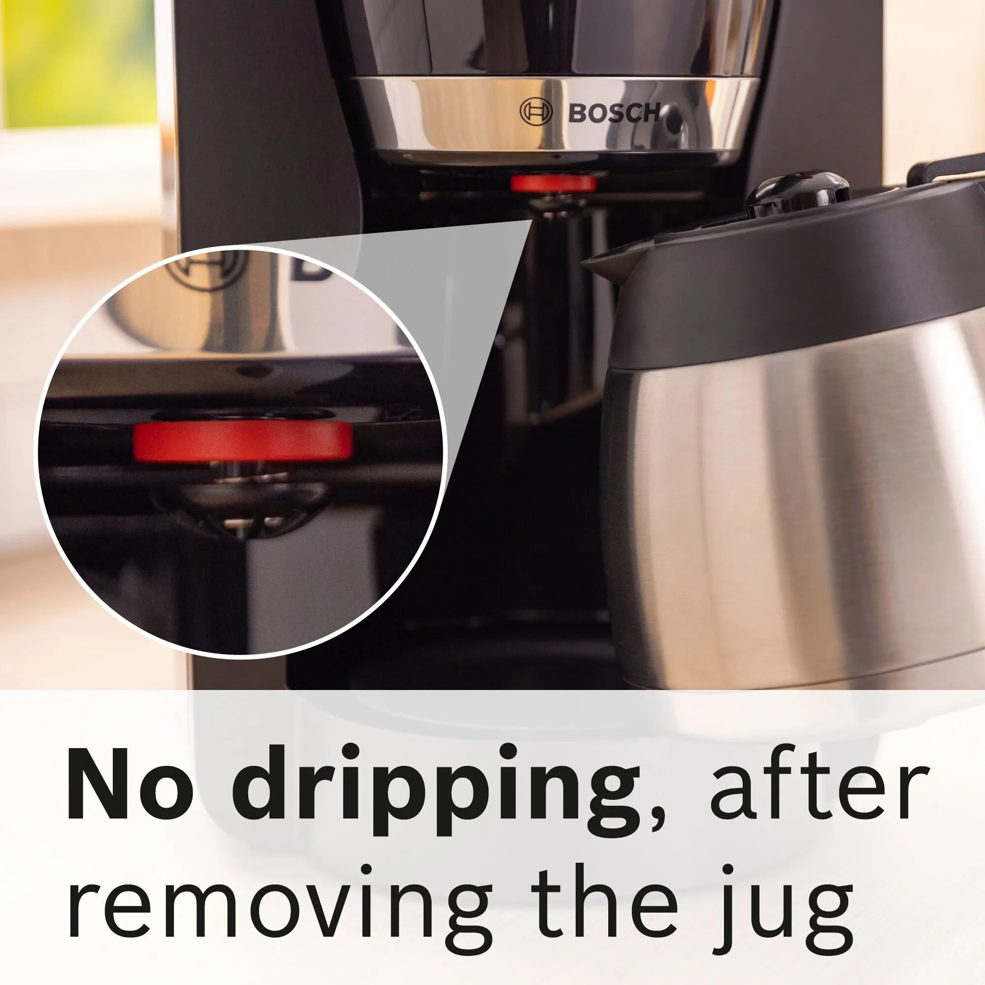 MyMoment Kaffemaskine med termokande, sort, produktbillede 10 af 10, Kaffemaskiner hos HomeNordic