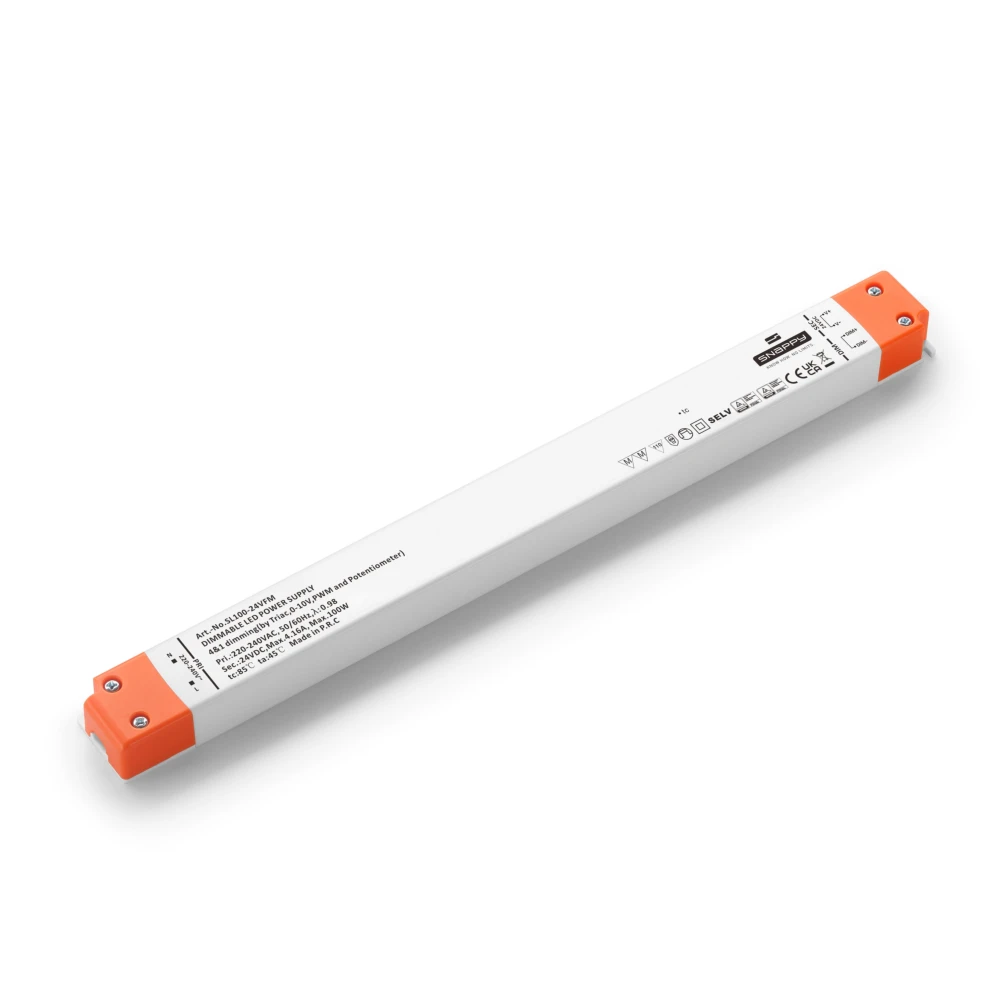Snappy 100W / 24V DC dæmpbar 4i1 strømforsyning, Strømforsyninger hos HomeNordic