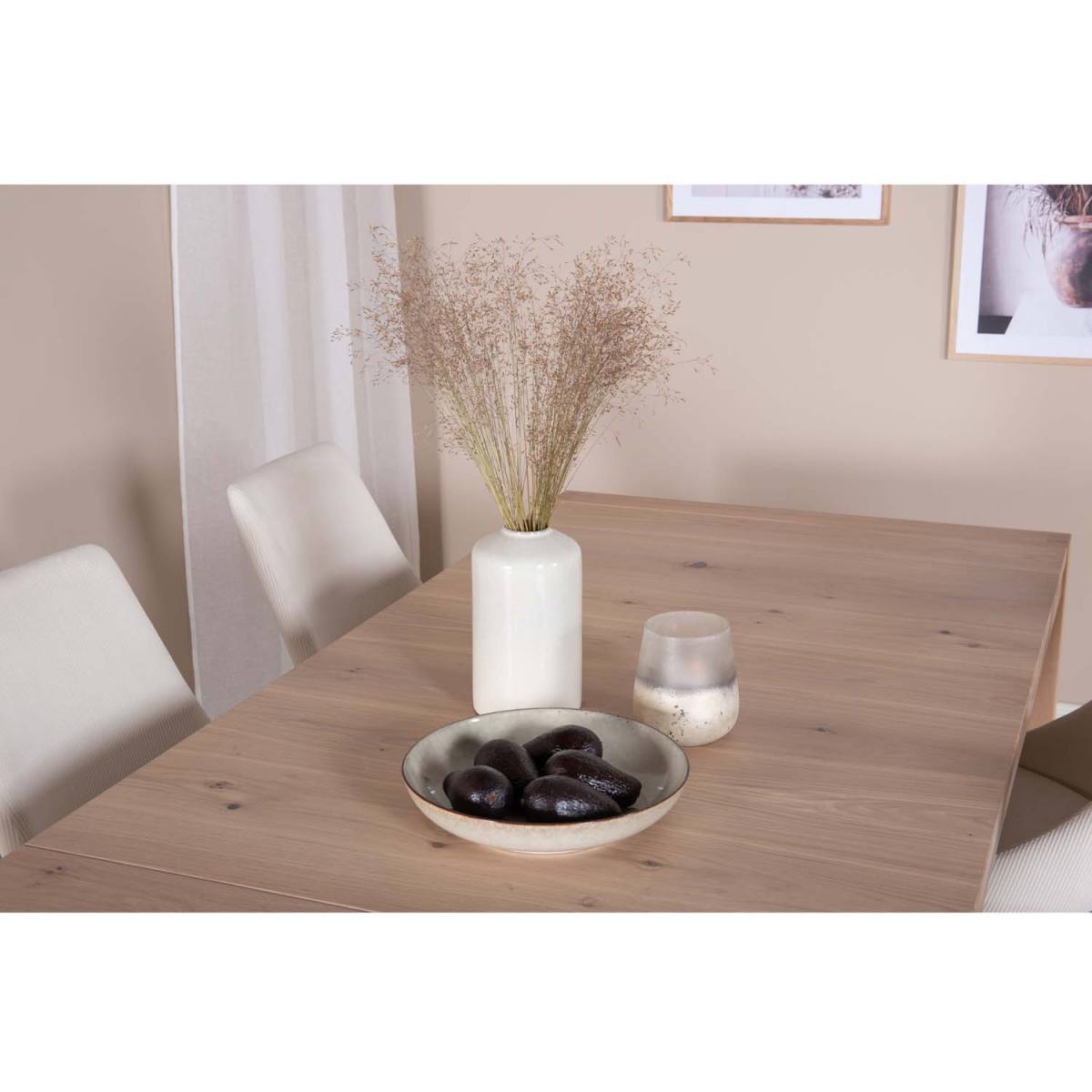 VENTURE DESIGN Slider spisebord, m. 2 tillægsplader, produktbillede 7 af 9, Spiseborde hos HomeNordic