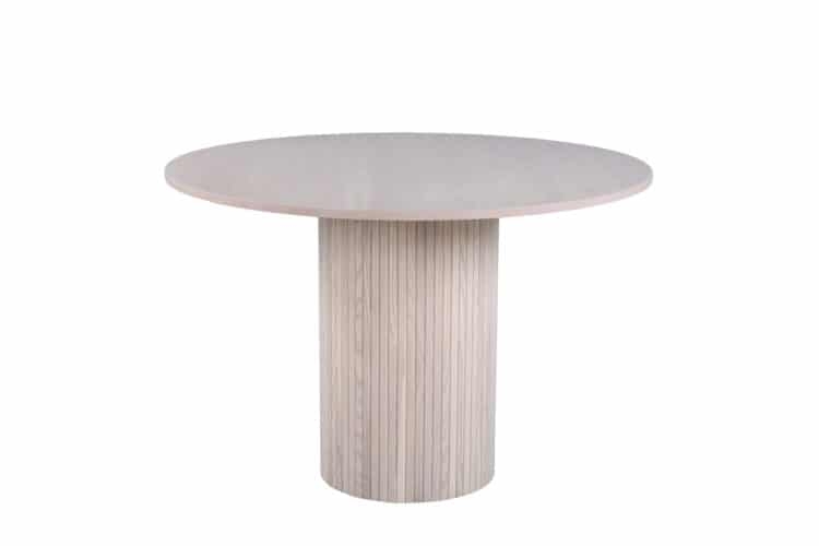 VENTURE DESIGN Bianca spisebord, rund, Spiseborde hos HomeNordic