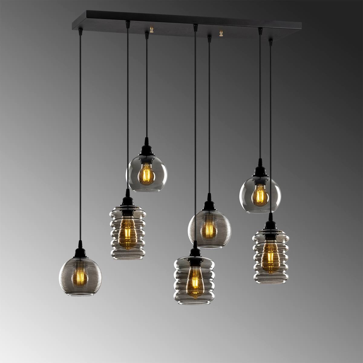LUMI Kyklonix loftlampe, produktbillede 7 af 9, Loftlamper hos HomeNordic