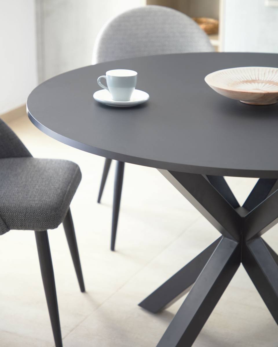 KAVE HOME Fuld Argo spisebord, rund, produktbillede 7 af 7, Spiseborde hos HomeNordic