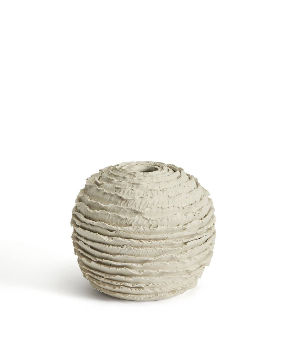 KAVE HOME Evania vase, rund, Vaser hos HomeNordic