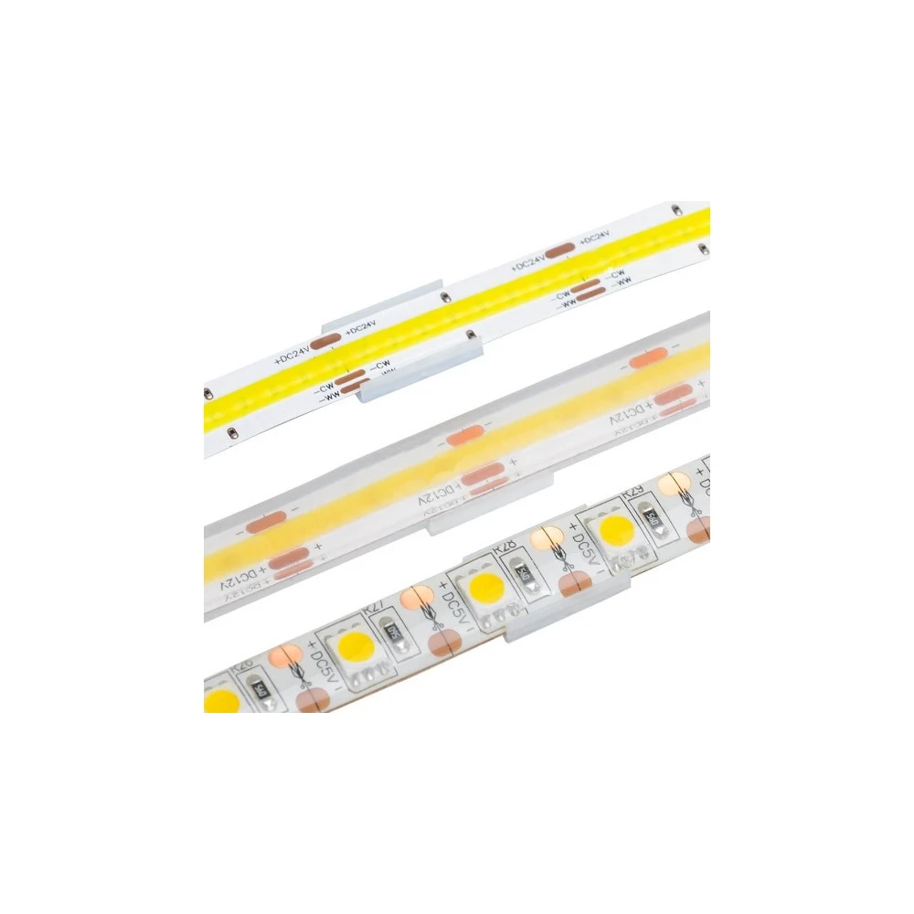 20 stk. skjulte monteringsklips til LED strip, LED-strips hos HomeNordic