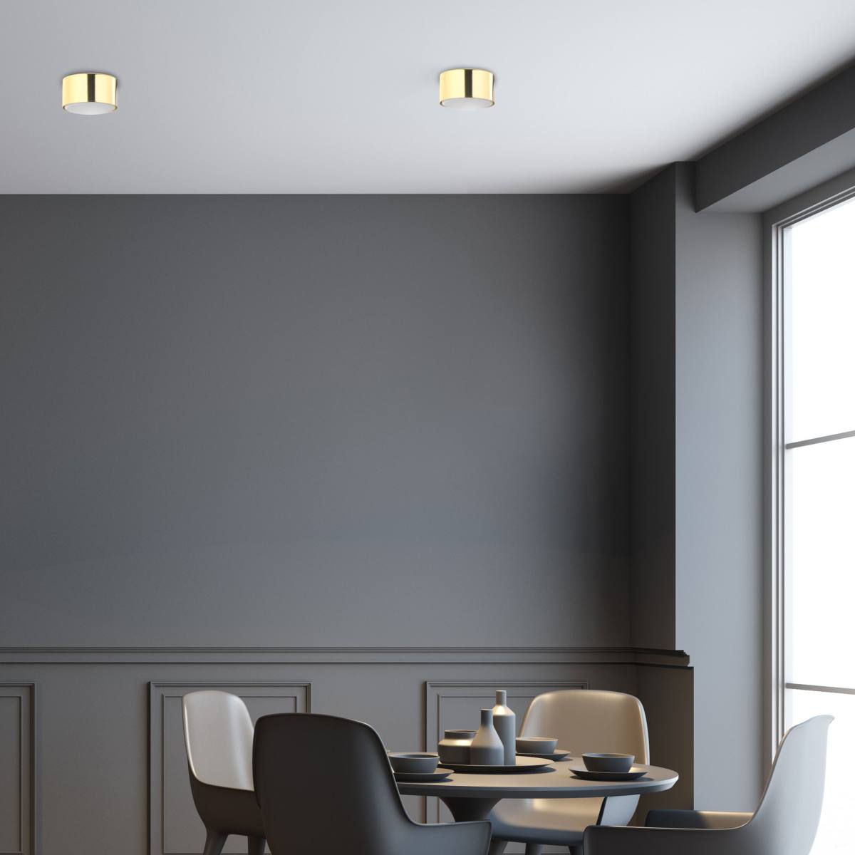 TK Dallas loftlampe, rund, produktbillede 4 af 4, Loftlamper hos HomeNordic