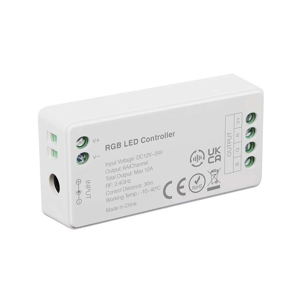 RGB+W WiFi controller til LED strips, LED-strips hos HomeNordic