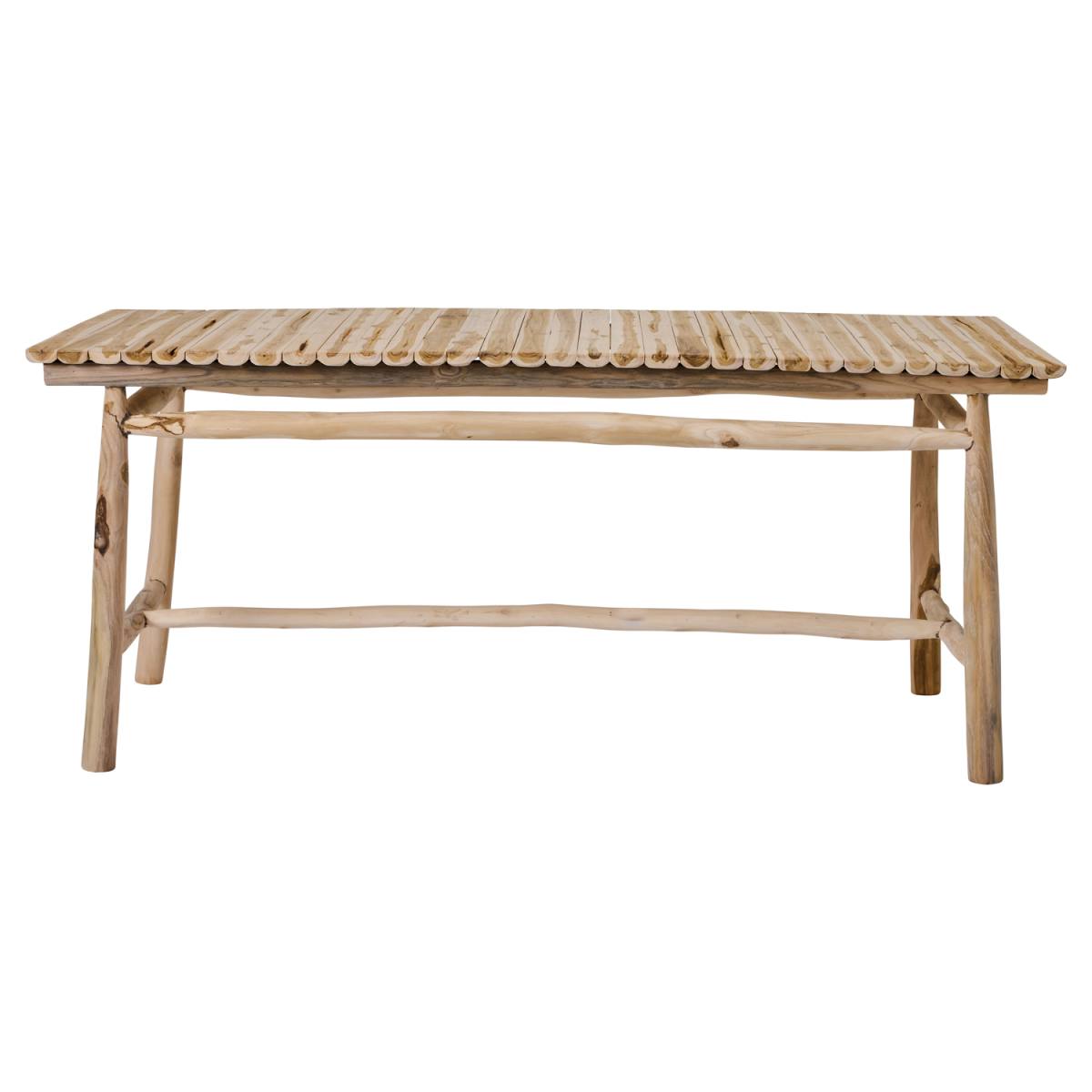 TINE K HOME JATI BORD TEAK, produktbillede 2 af 2, Spiseborde hos HomeNordic