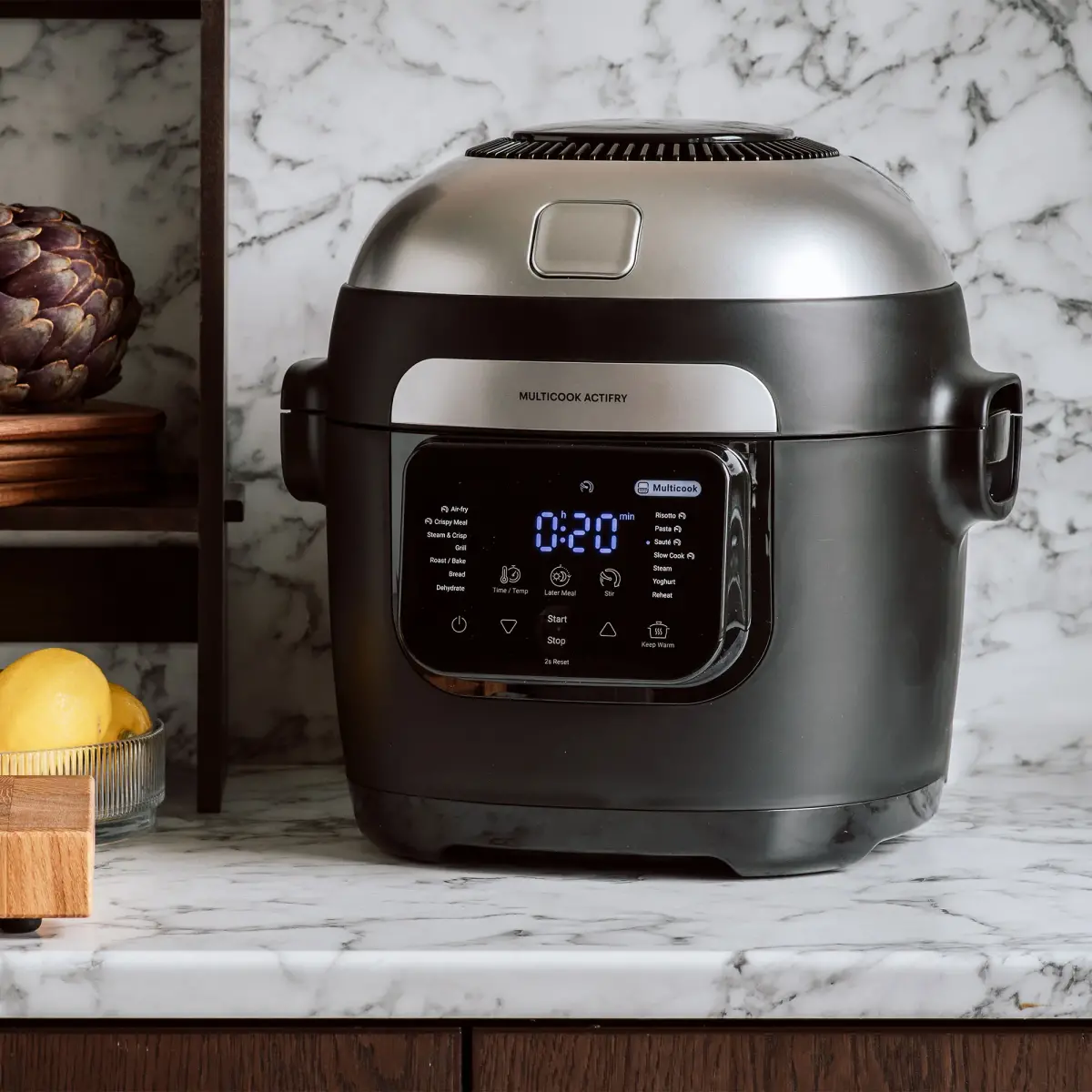 Multicook Actifry multicooker 6 liter, sort, produktbillede 10 af 19, Airfryers hos HomeNordic