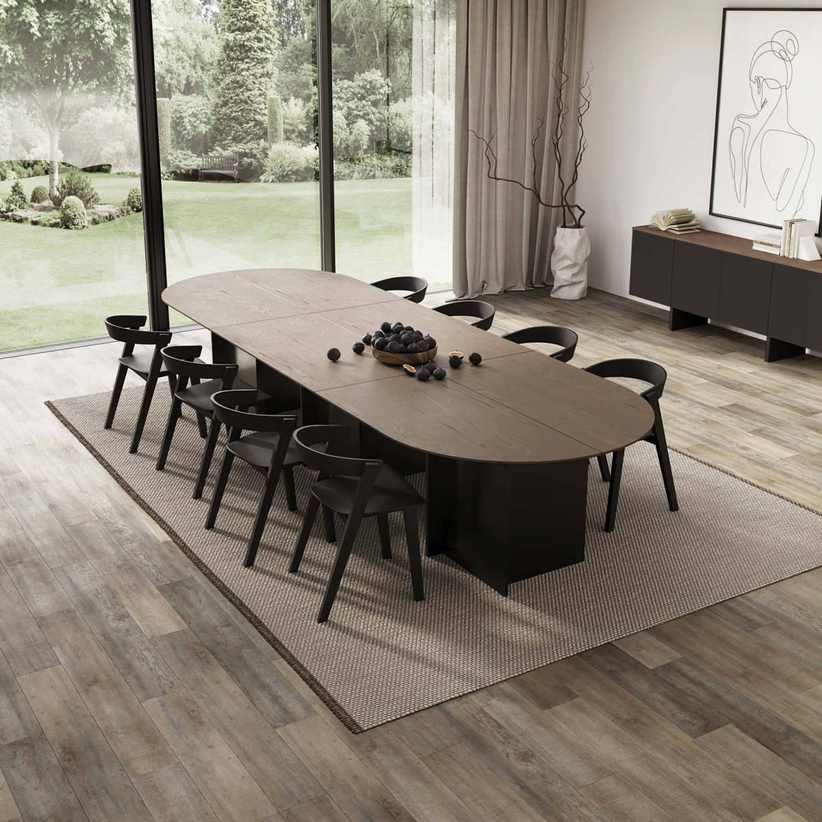 TEMAHOME Matt Spisebord, produktbillede 2 af 4, Spiseborde hos HomeNordic