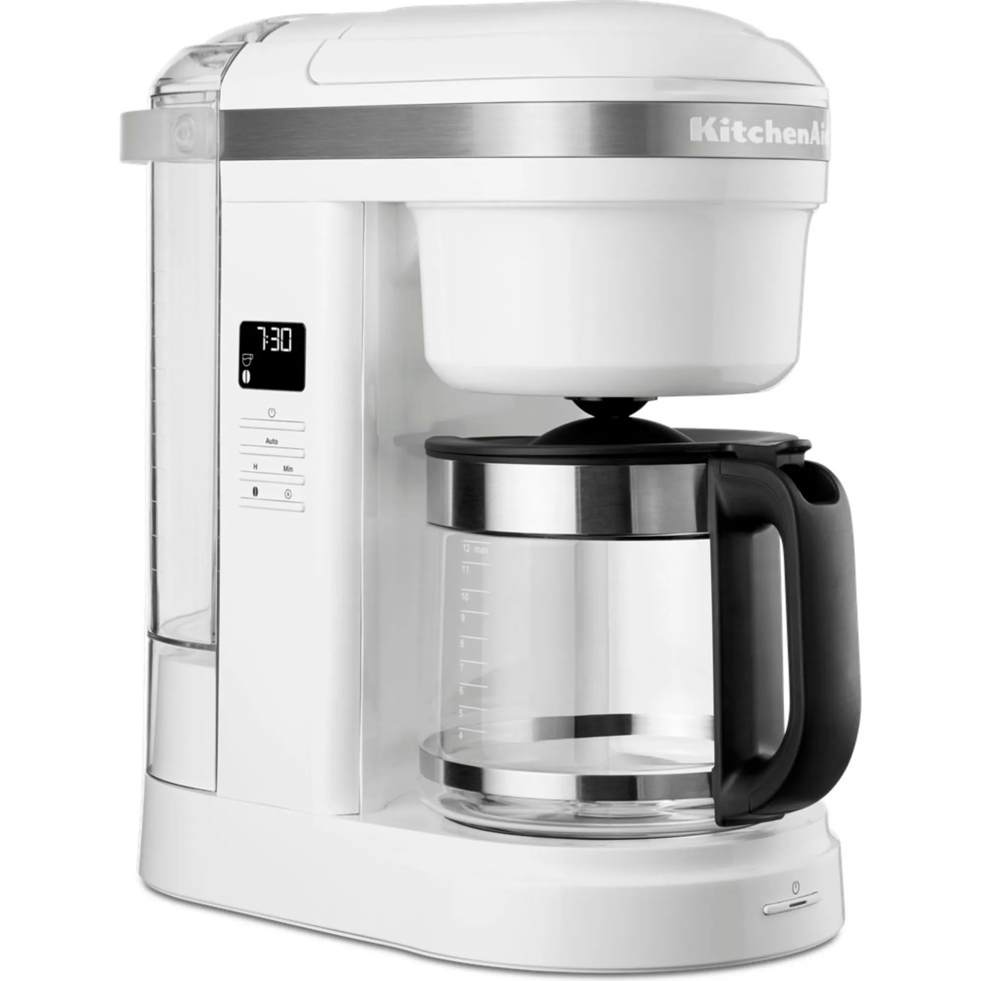 Classic 5KCM1208EWH kaffemaskine, Hvid, Kaffemaskiner hos HomeNordic