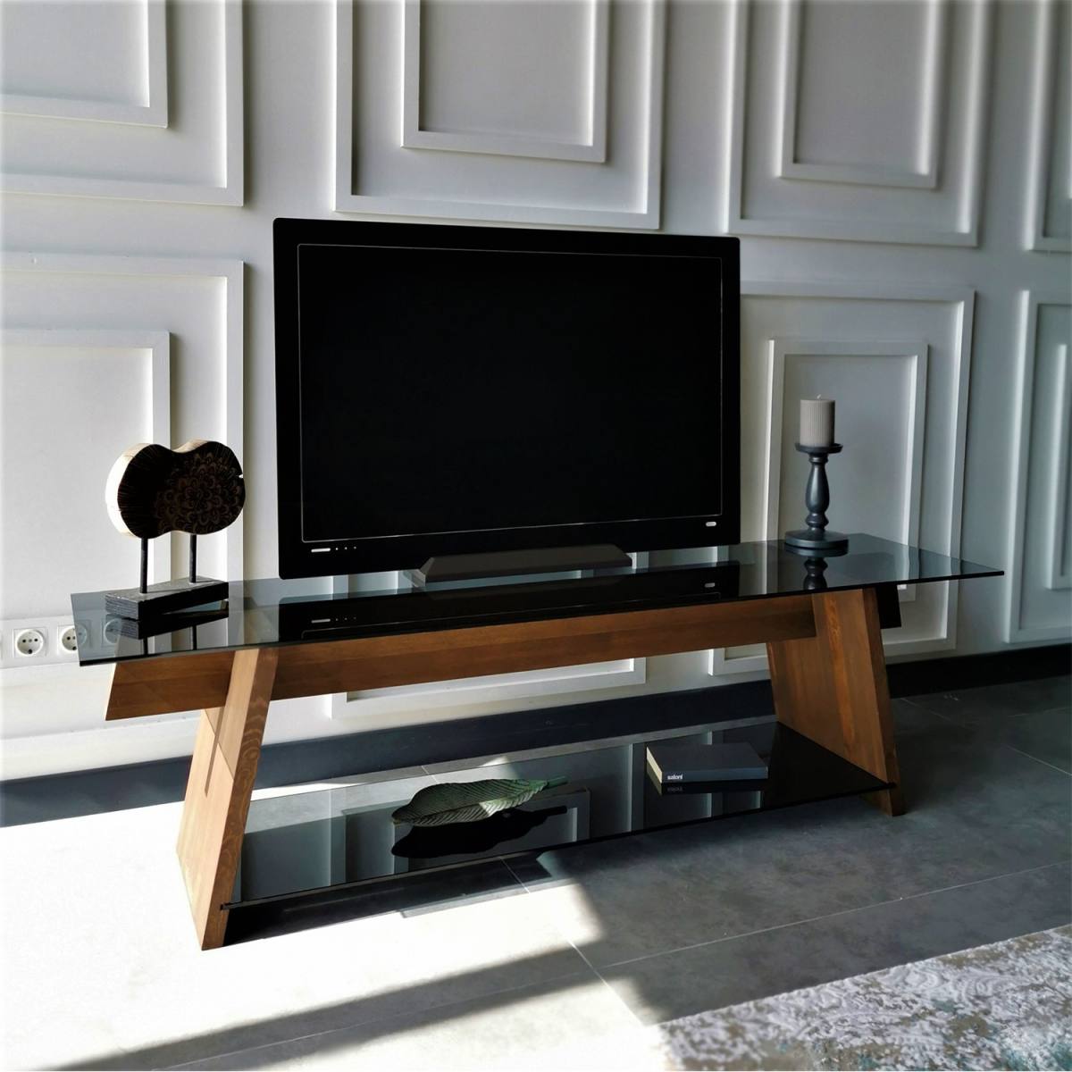 NORDVÄRK TV201 TV-bord, m. 1 hylde, produktbillede 7 af 10, TV-borde hos HomeNordic