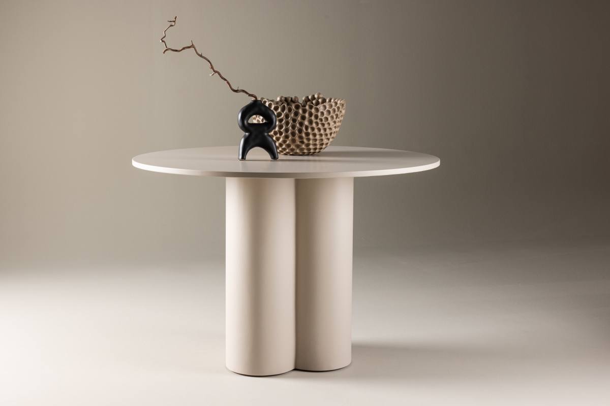 VENTURE DESIGN Olivia spisebord, rund, produktbillede 16 af 16, Spiseborde hos HomeNordic