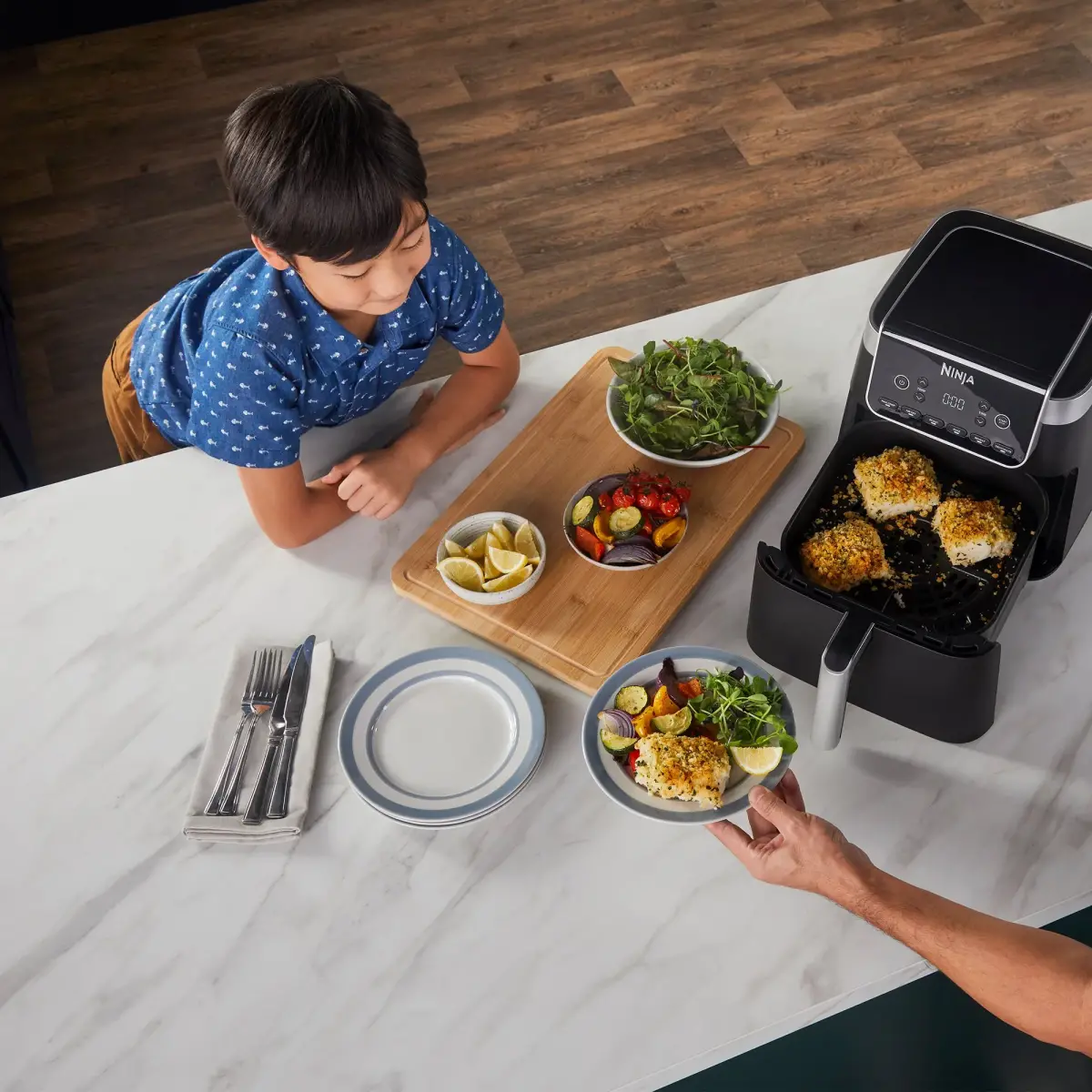 AF180 Max Pro Airfryer 6,2 liter, produktbillede 8 af 11, Airfryers hos HomeNordic