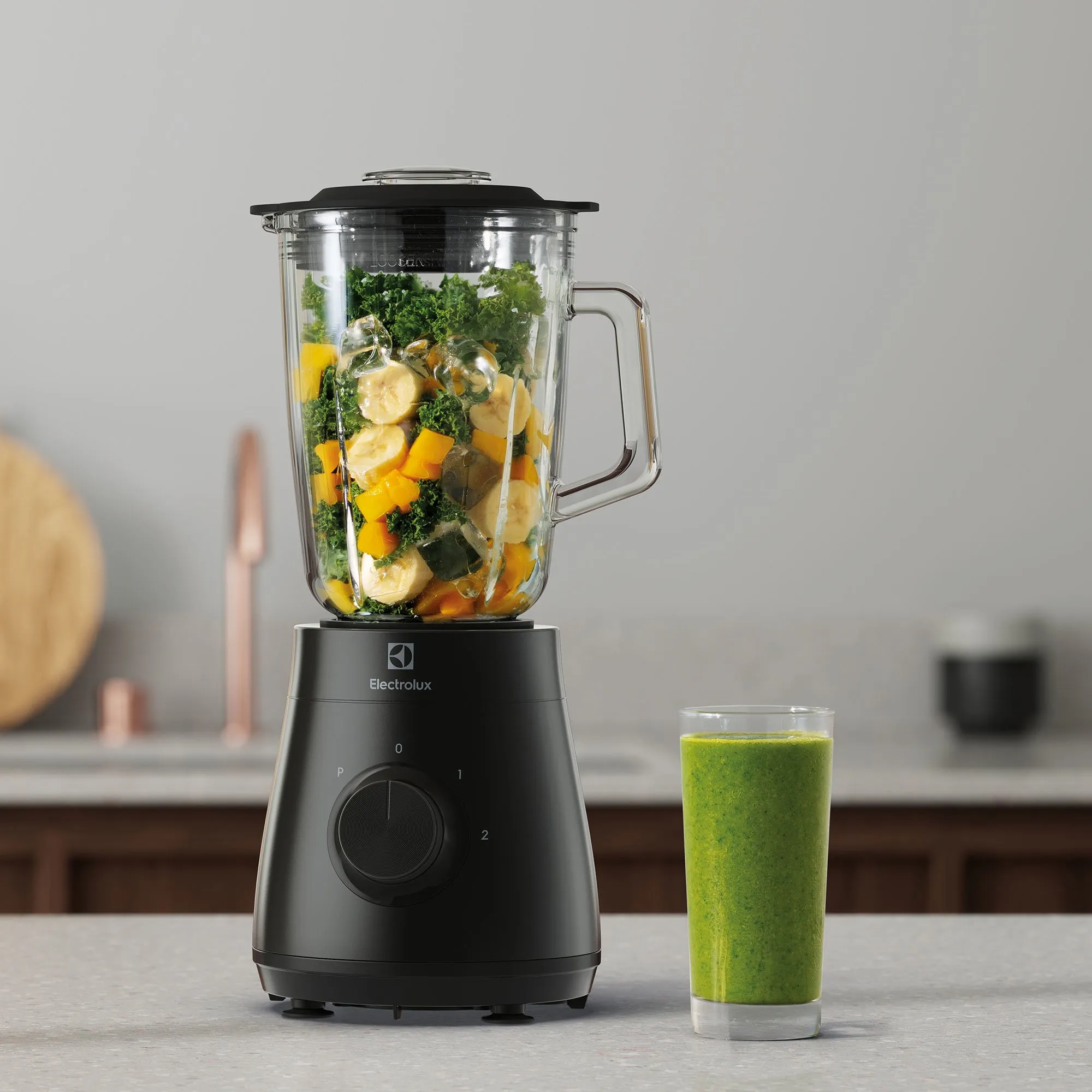 Create 3 blender 500 watt, granite grey, produktbillede 2 af 3, Blendere hos HomeNordic
