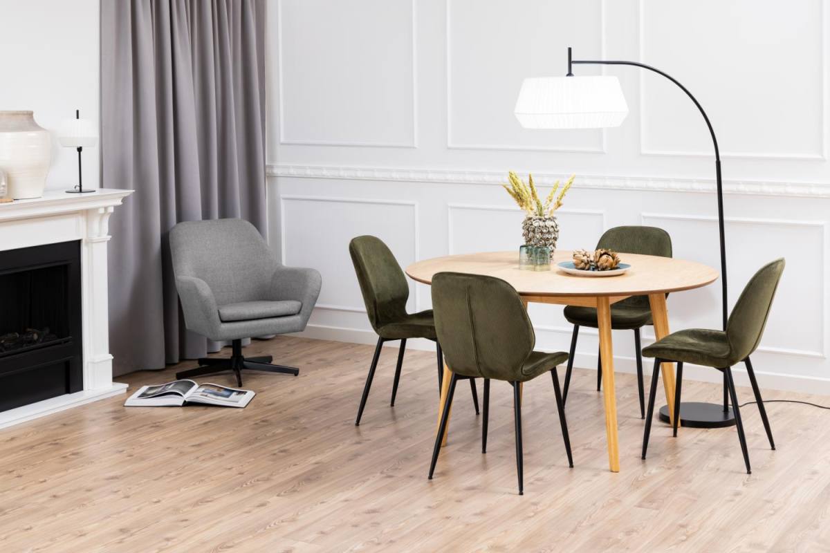 ACT NORDIC Roxby spisebord, rund, produktbillede 9 af 9, Spiseborde hos HomeNordic