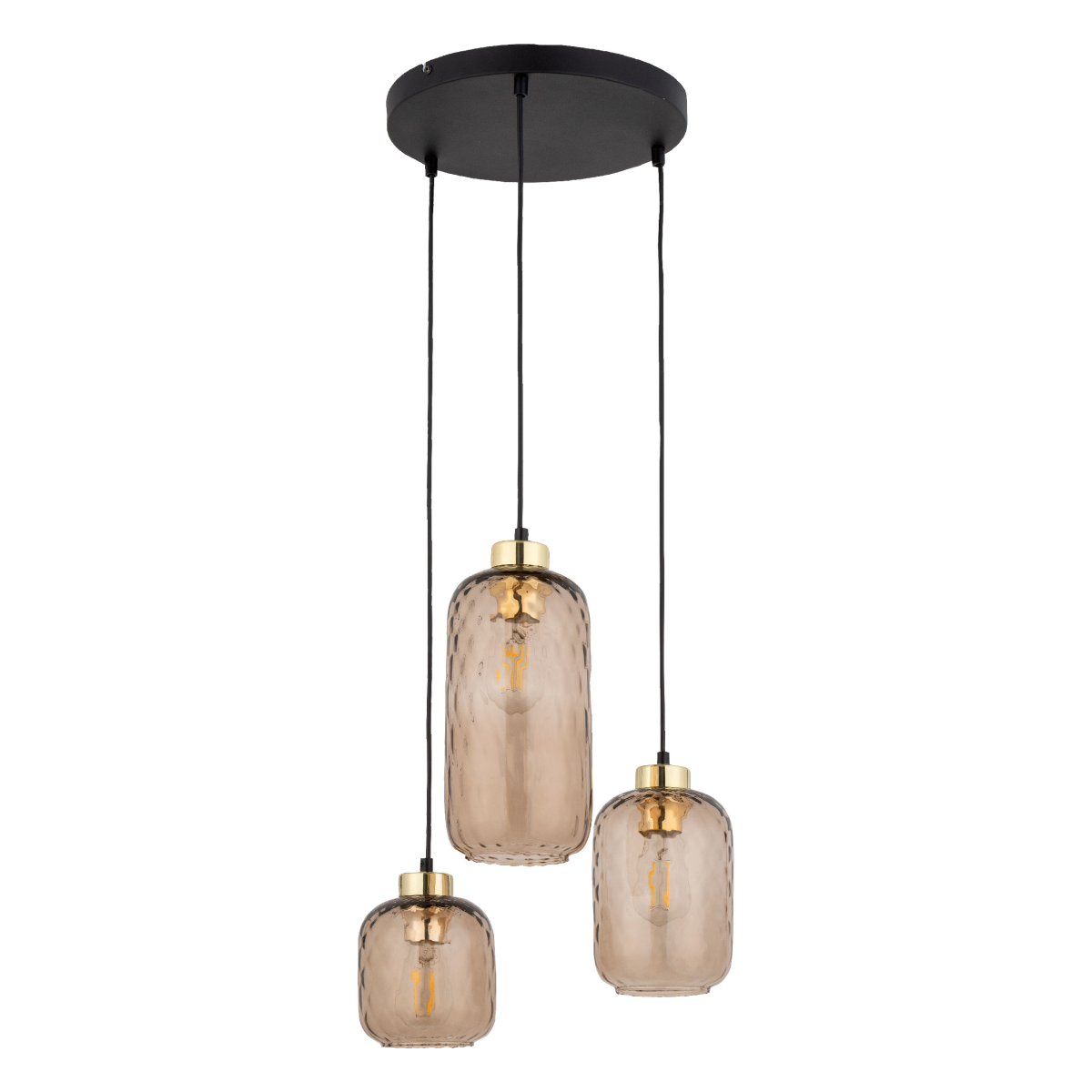 TK Pescara loftlampe, m. 3 skærme, produktbillede 6 af 8, Loftlamper hos HomeNordic