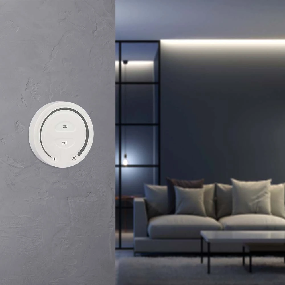 Trådløs Touch lysdæmper til LED strips, hvid, Dæmpere hos HomeNordic