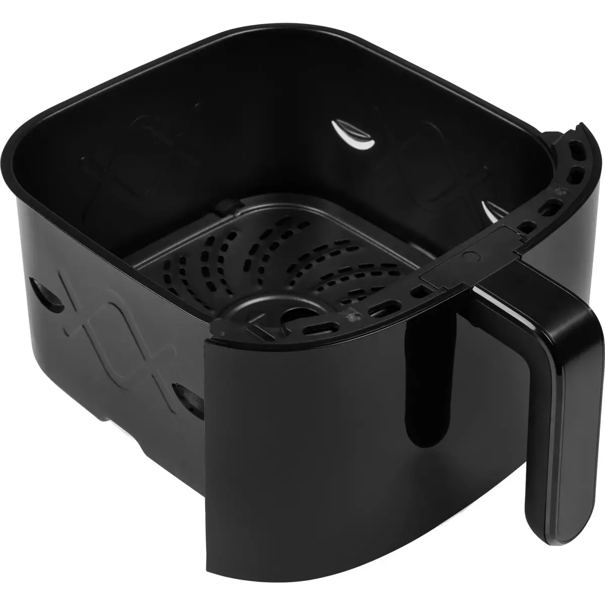 Airfryer 6 liter, sort/sølv, produktbillede 4 af 6, Airfryers hos HomeNordic