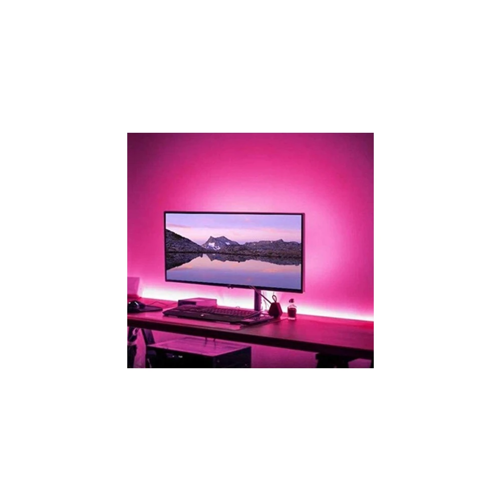 1m USB RGB LED strip til TV og PC, LED-strips hos HomeNordic