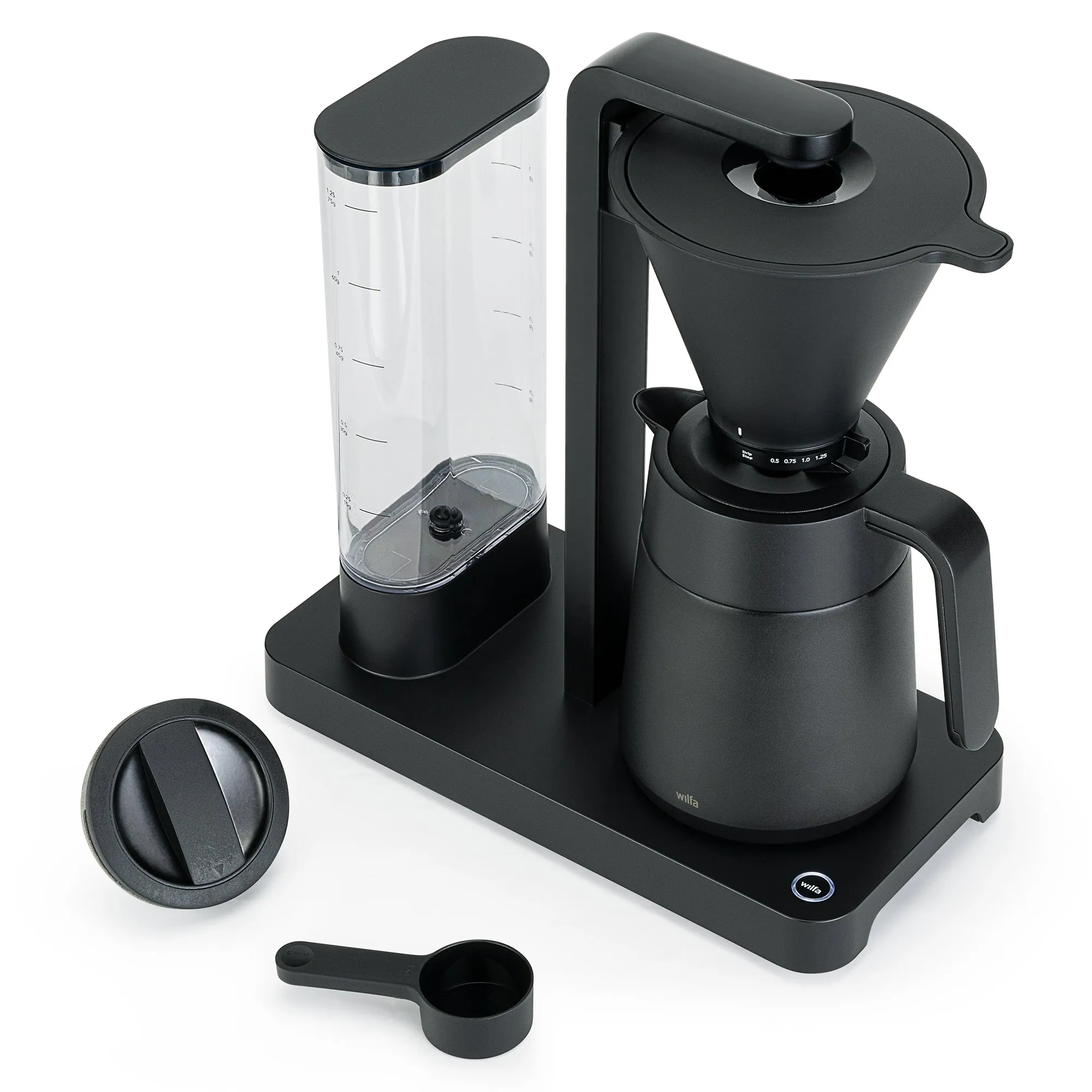 CM9B-T125 Termokaffemaskine 1,25 liter, mat sort, produktbillede 4 af 13, Kaffemaskiner hos HomeNordic