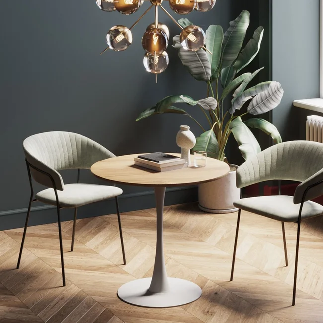 KARE DESIGN Schickeria spisebord, rund, produktbillede 6 af 7, Spiseborde hos HomeNordic