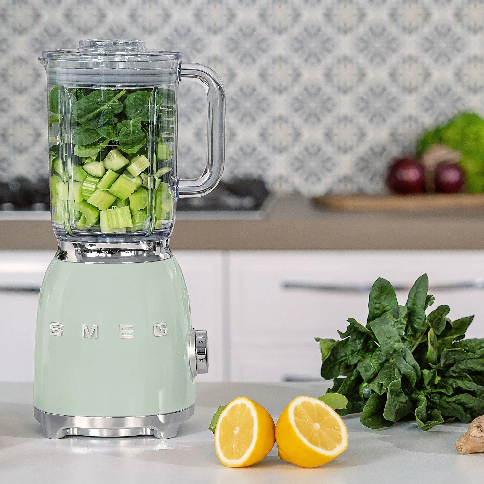 Tritan Renew blender 1,5 liter, pastelgrøn, produktbillede 5 af 5, Blendere hos HomeNordic
