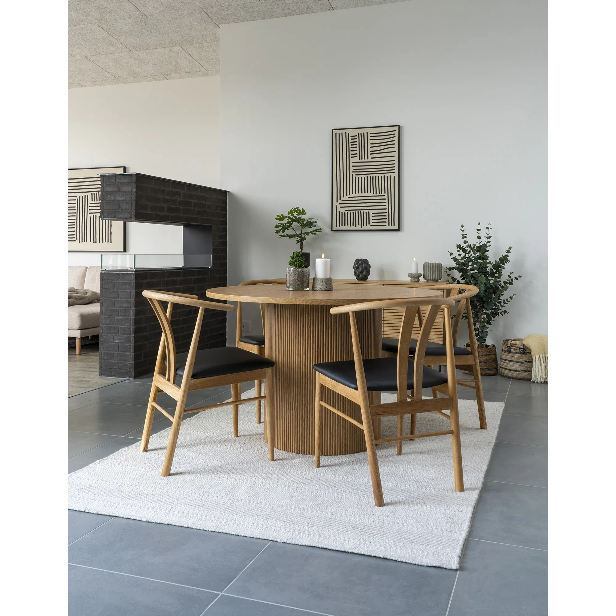 HOUSE NORDIC BOAVISTA SPISEBORD, produktbillede 2 af 5, Spiseborde hos HomeNordic