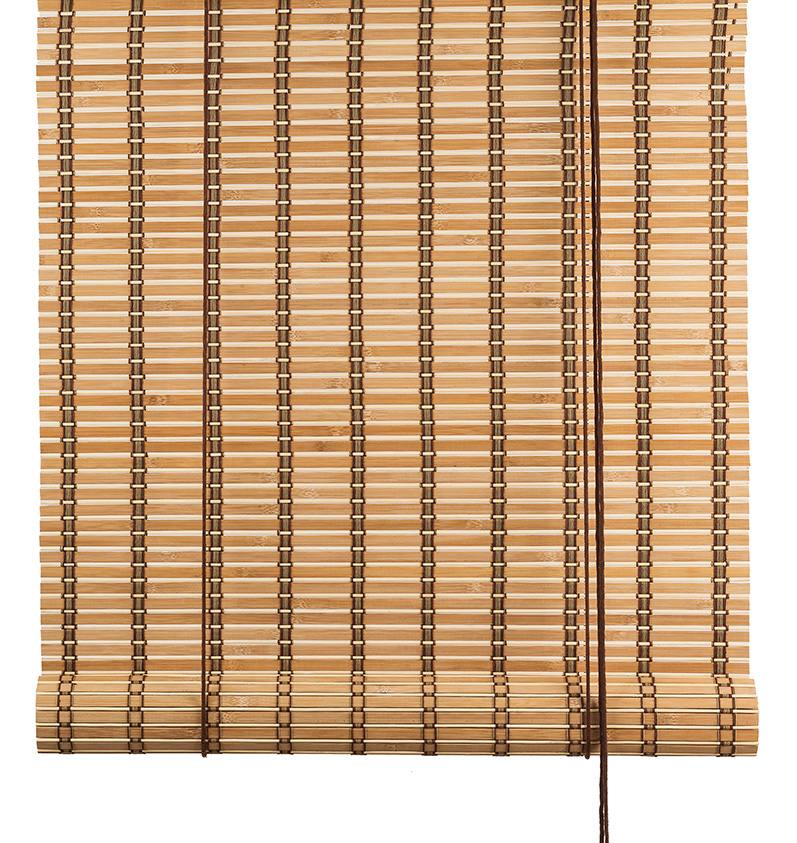 Color & Co Brun natur bambus rullegardin, produktbillede 4 af 5, Rullegardiner hos HomeNordic