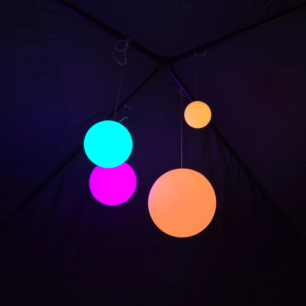 Ø15 cm RGB LED bold, Badeværelseslamper hos HomeNordic