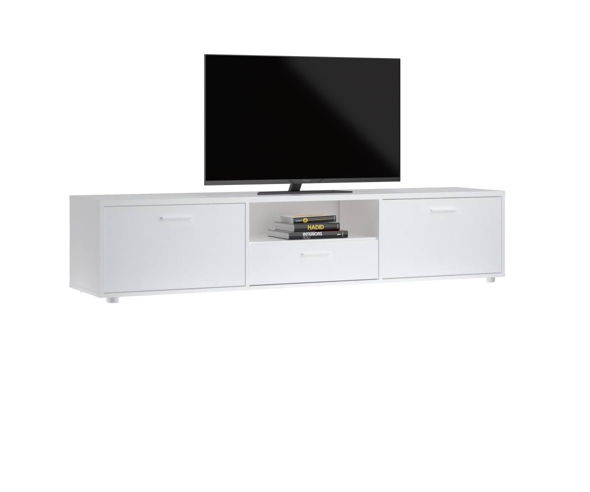 TVILUM Media TV-bord, m. 2 låger og 1 skuffe, produktbillede 12 af 13, TV-borde hos HomeNordic